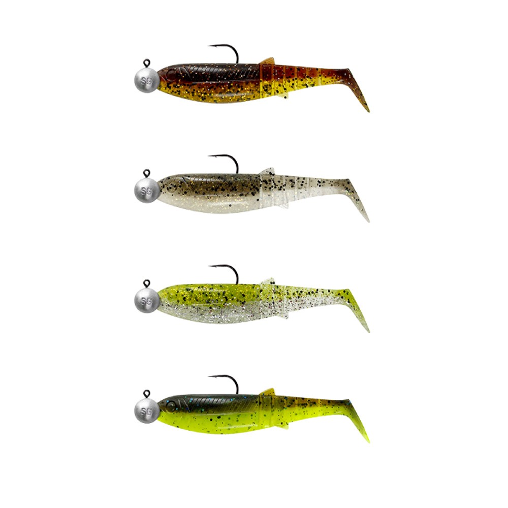 SAVAGE GEAR CANNIBAL SHAD CLEARWATER MIX 8cm 2/0 7.5g