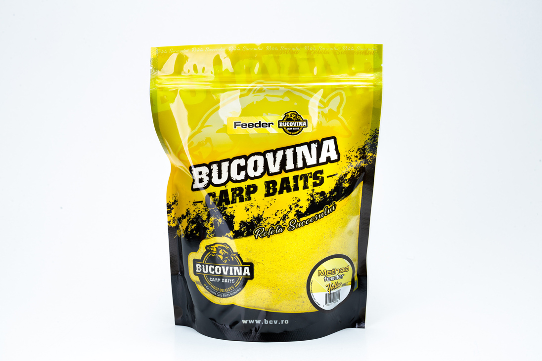 BUCOVINA CARP BAITS METHOD FEEDER YELLOW 1KG