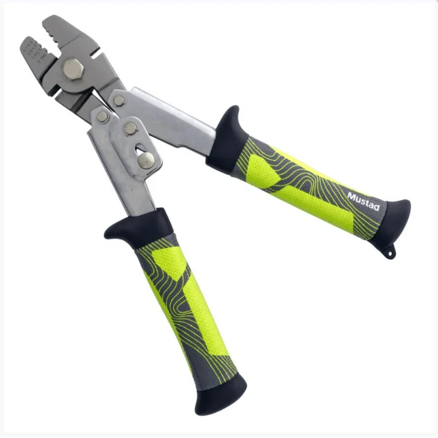 MUSTAD 25cm BIG GAME CRIMPING PLIERS GREEN