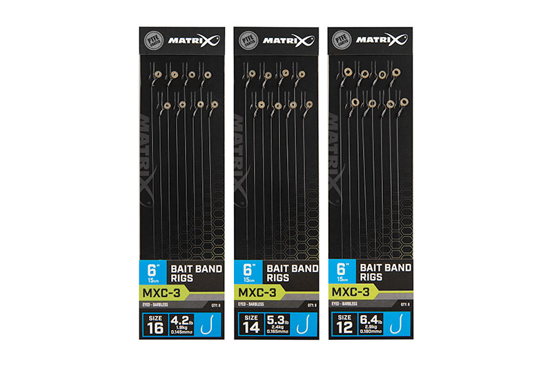 MATRIX MXC-3 15cm BAIT BAND RIGS