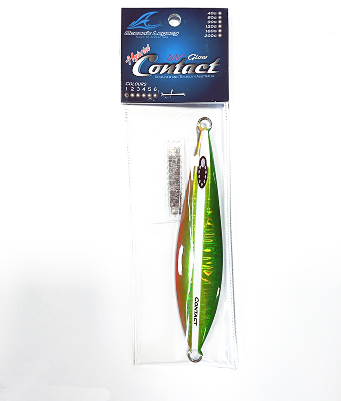 OCEANS LEGACY CONTACT JIG160g #GREEN GOLD