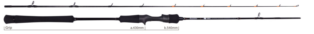 YAMAGA BLANKS BATTLEWHIP OR 60B/C BOAT SQUID ROD max.225g PE 0.4-0.8