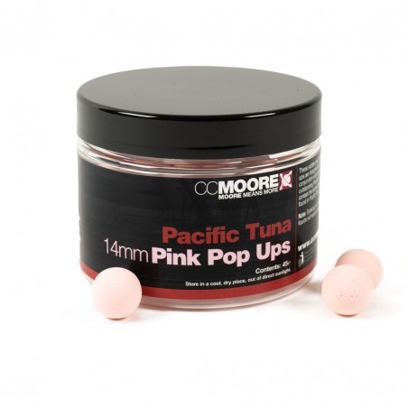 CC MOORE PACIFIC TUNA 14mm PINK POP UPS