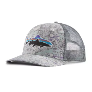 PATAGONIA FITZ ROY TROUT TRUCKER HAT THERMAL BLUE