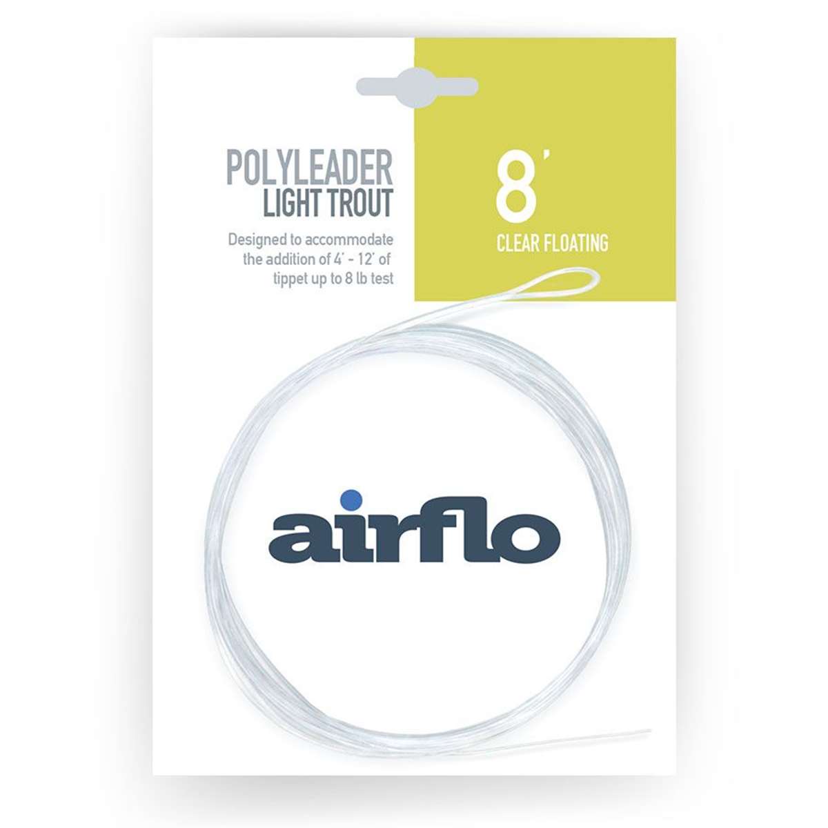 AIRFLO POLYLEADER LIGHT TROUT 8FT