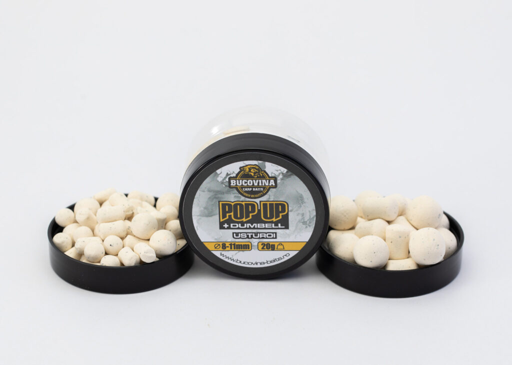 BUCOVINA CARP BAITS POP UP + DUMBELL GARLIC