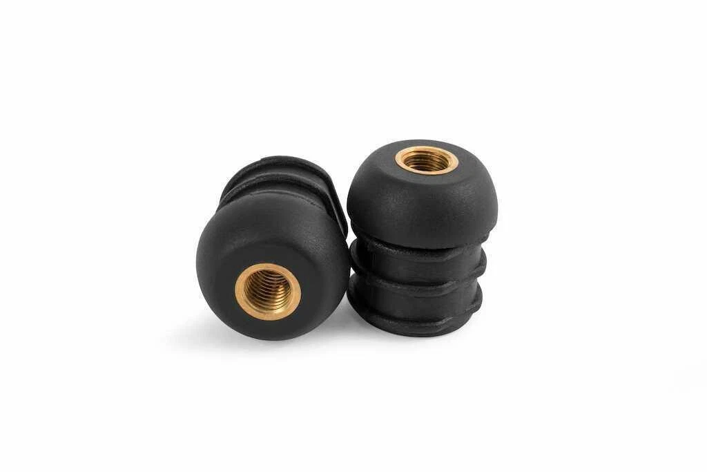 PRESTON THREADED LEG END CAPS 36mm
