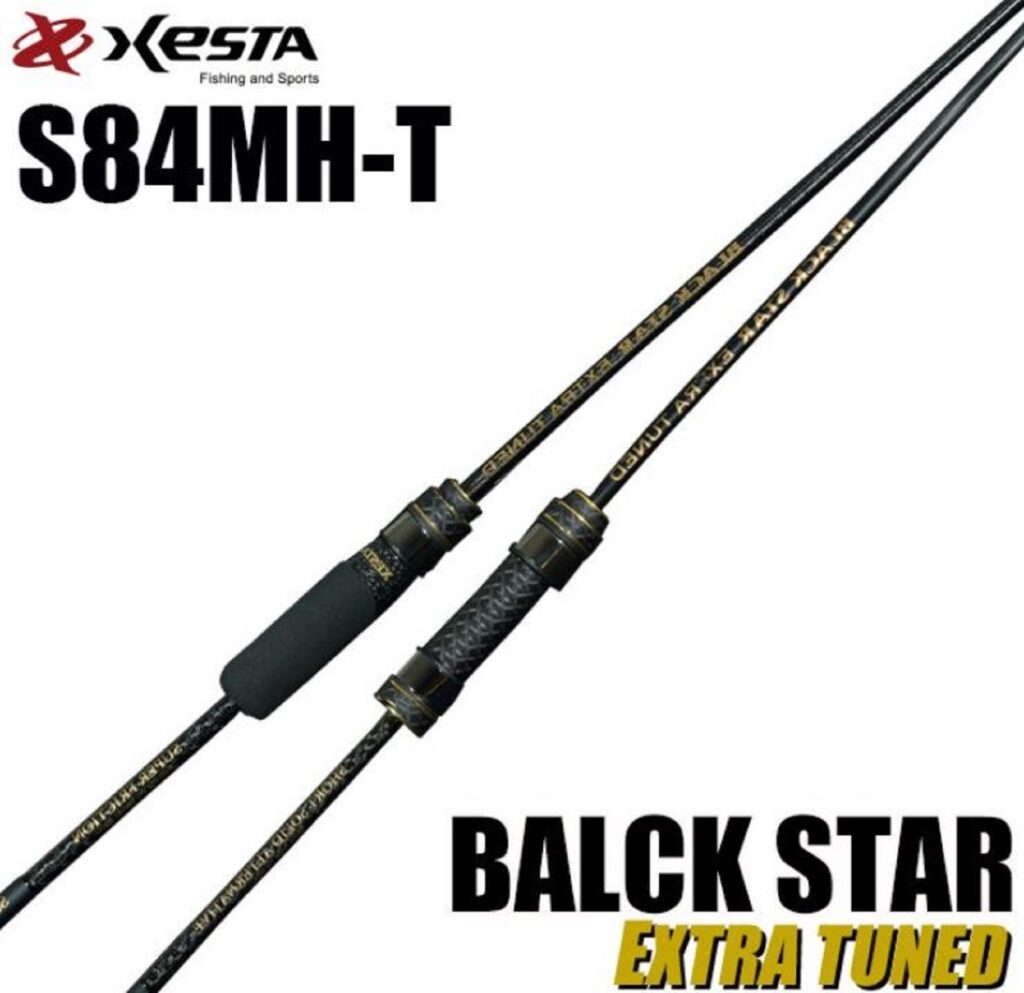 XESTA BLACK STAR EXTRA TUNED S84MH-T SUPER DISTANCE SCAPE 1.5-18g