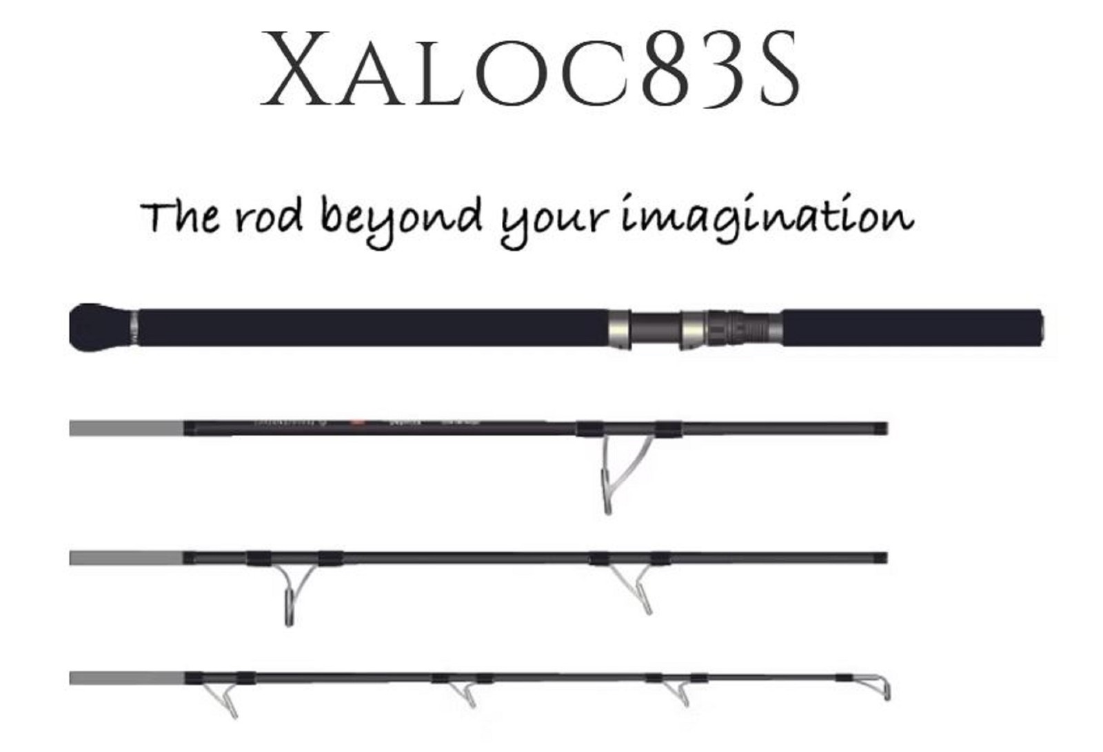 TRANSCENDENCE XALOC XL83S MADE IN JAPAN 4PC 77cm LARGE FISH TRAVEL ROD 75-150g PE 6-10