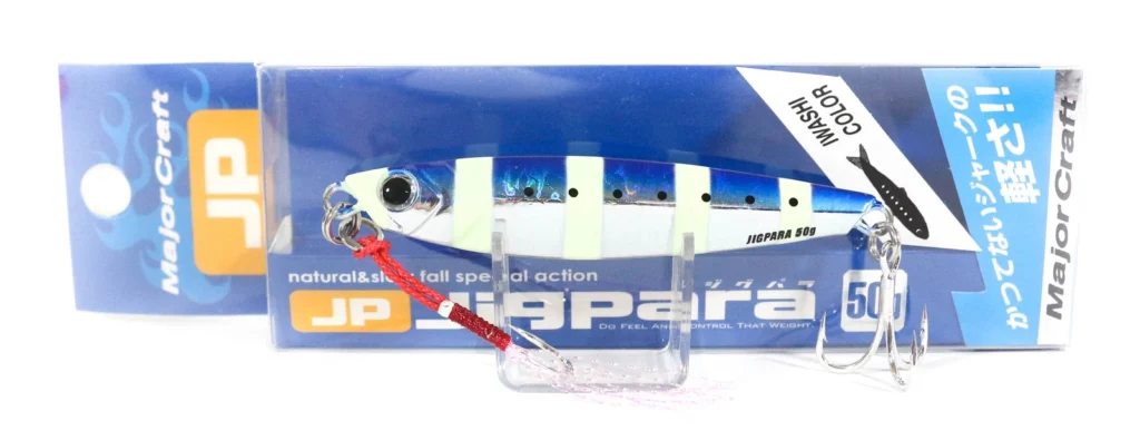 MAJOR CRAFT JIGPARA 50G #30 ZEBRA IWASHI