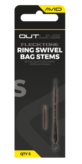 AVID OUTLINE FLECKTONE RING SWIVEL BAG STEMS L