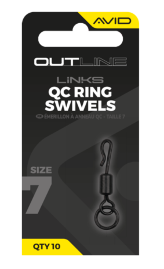 AVID OUTLINE LINKS QC RING SWIVELS size 7