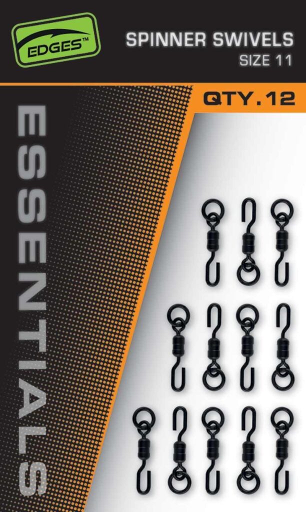 FOX ESSENTIALS SPINNER SWIVELS SIZ 11