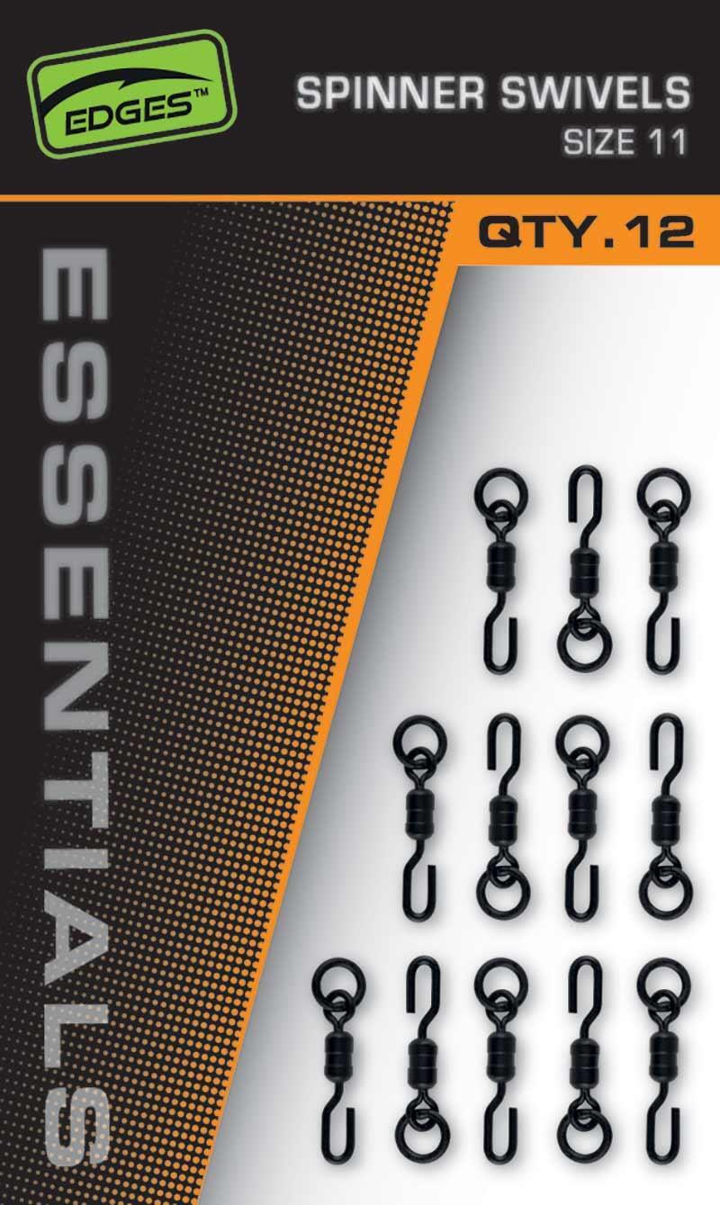 FOX ESSENTIALS SPINNER SWIVELS SIZ 11