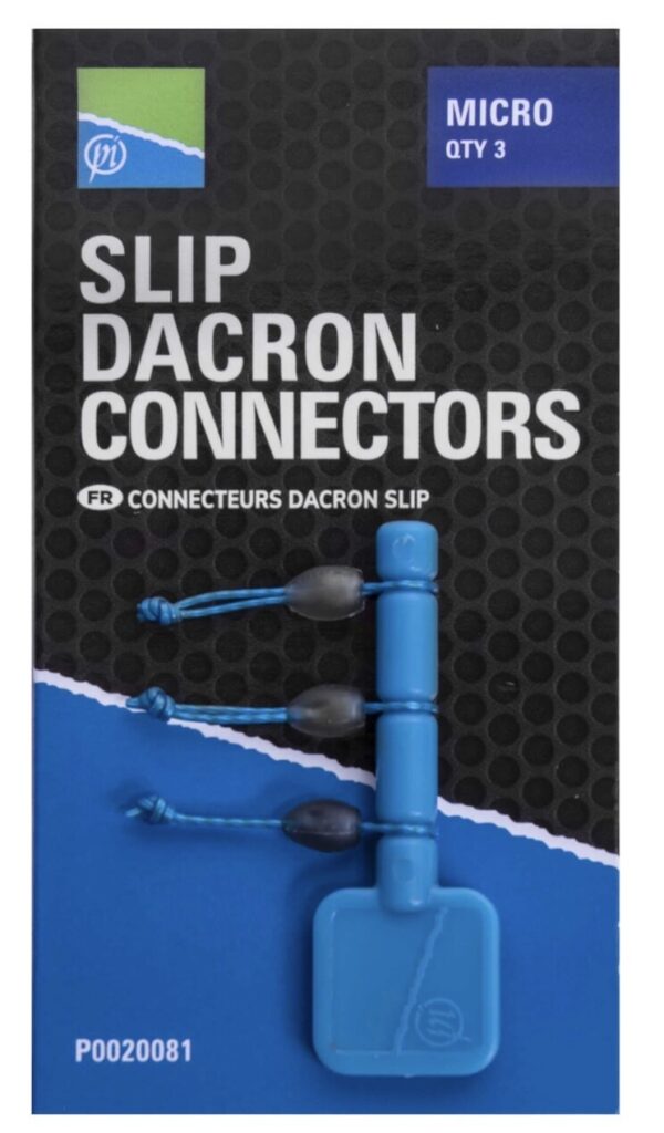 PRESTON SLIP DACRON CONNECTOR-MICRO