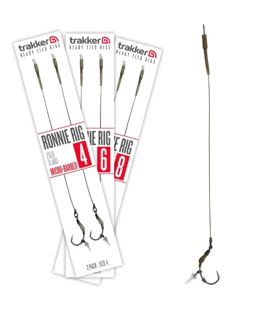 TRAKKER RONNIE RIG MICRO-BARBED 25lb