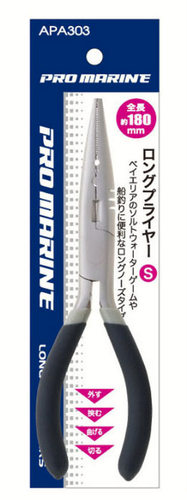 PROMARINE LONG NOSE PLIERS 180mm