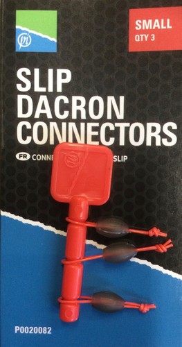 PRESTON SLIP DACRON CONNECTOR-SMALL