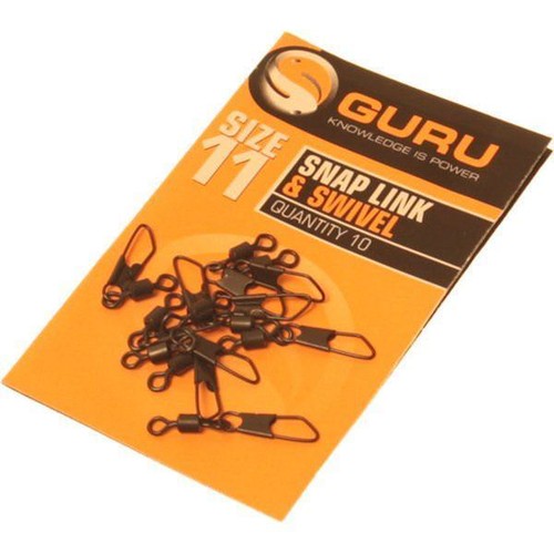 GURU SNAP LINK & SWIVEL SIZE 11 10PCS