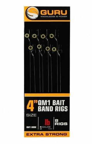 GURU READY RIG BAIT BAND HAIR 10CM QM1