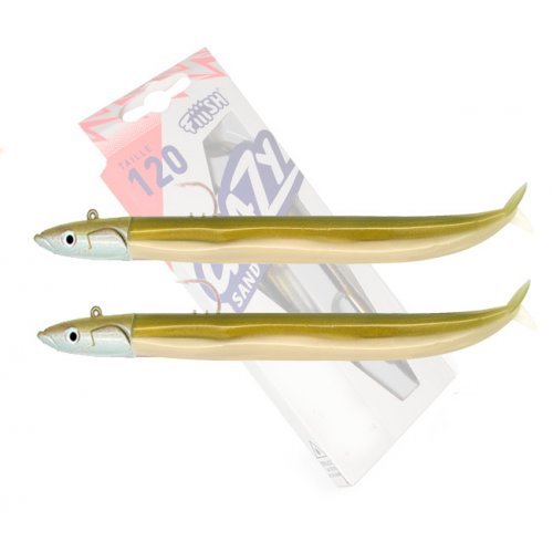 FIIISH CRAZY SANDEEL DOUBLE COMBO OFFSHORE 120mm 15g #OR
