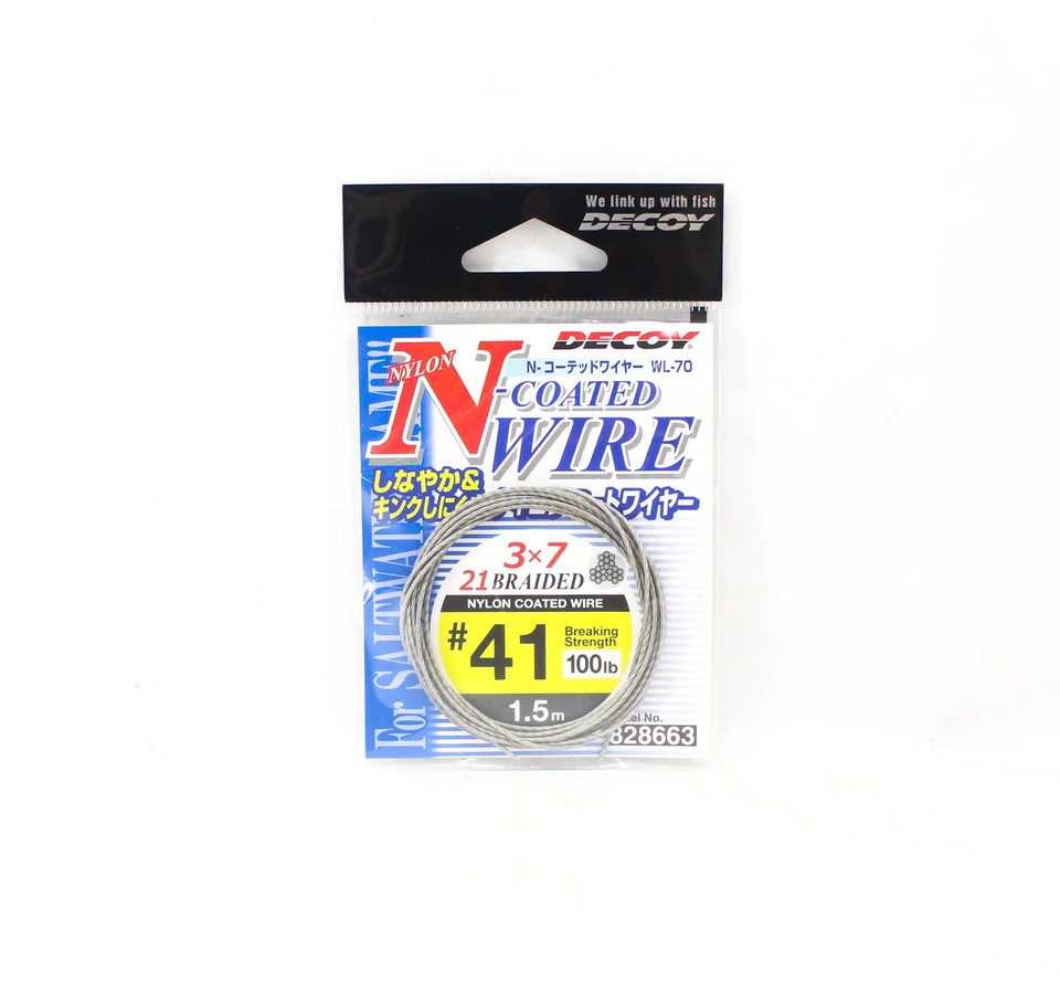 DECOY WL-70N 21BRAIDED COATED WIRE