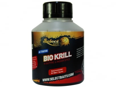 SELECT BAITS ACTIVATOR BIO KRILL N-BUTRYIC & INDIAN SPICE 250ml