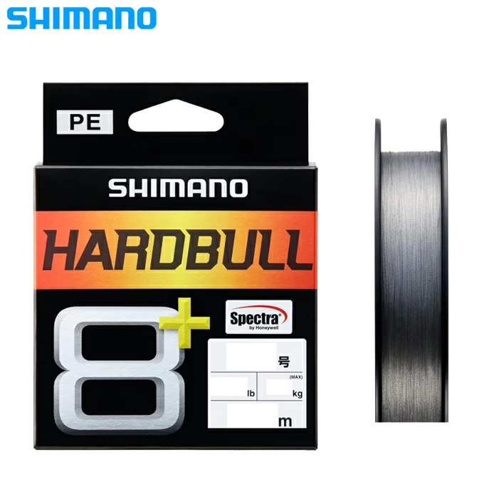 SHIMANO HARDBULL 8+ 200m STEALTH GRAY