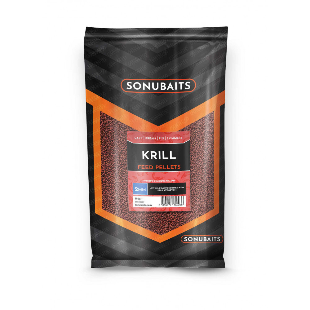 SONUBAITS KRILL FEED PELLETS 2mm 900g