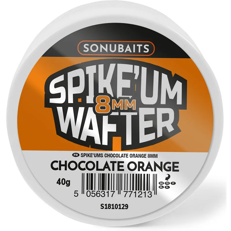 SONUBAITS SPIKE'UM WAFTER 8mm CHOCOLATE ORANGE