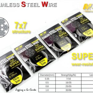 JLC M&W STAINLESS STEEL WIRE 7X7 5M