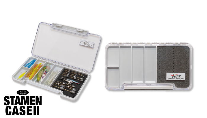 TICT STAMEN CASE II MAGNET SNAP HOLD LIGHT GRAY