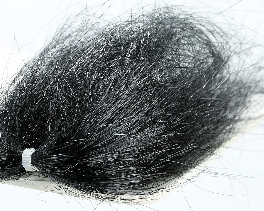 KNAPEK ANGEL HAIR METALLIC BLACK