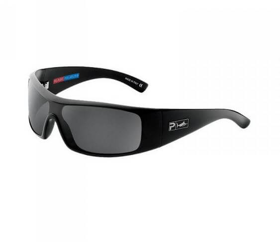 PELAGIC POLARIZED SUNGLASSES VIPER GLOSS BLACK/GREY
