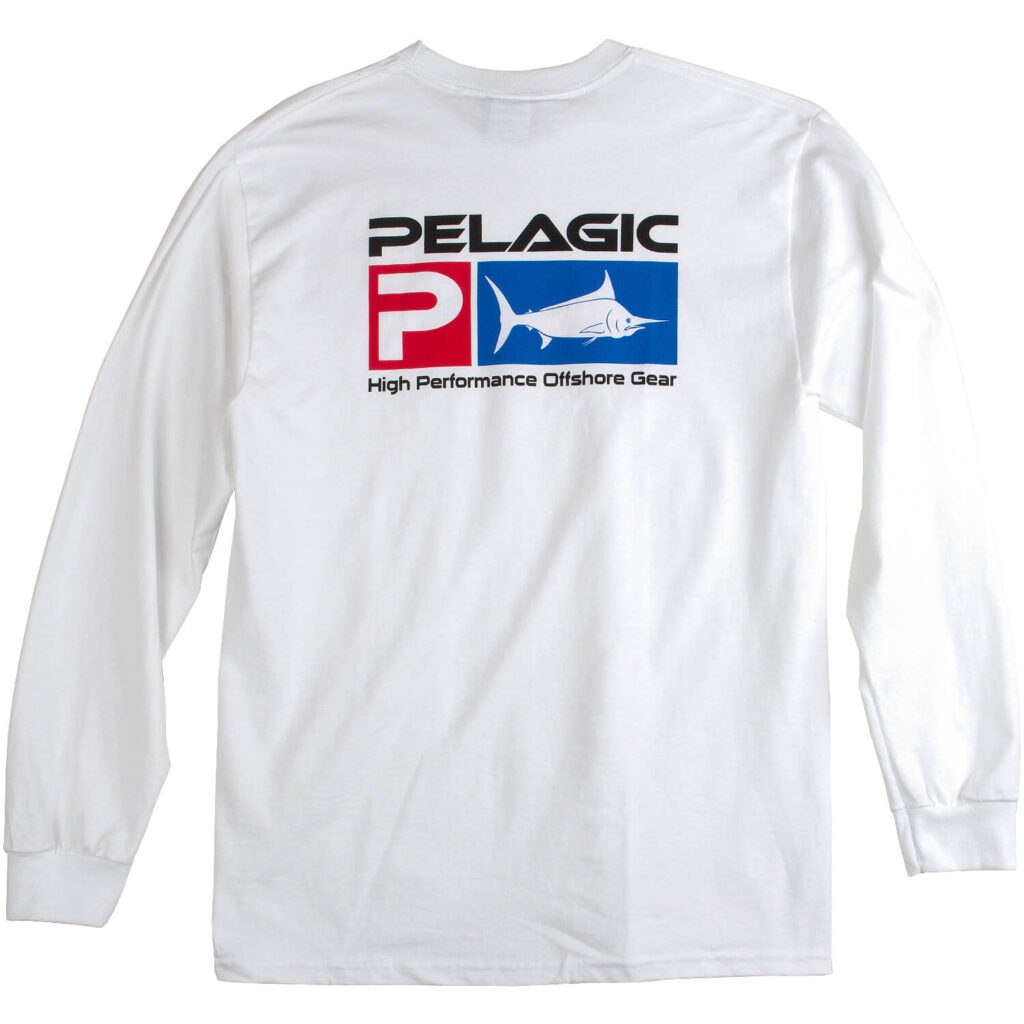 PELAGIC DELUXE LONG SLEEVE WHITE