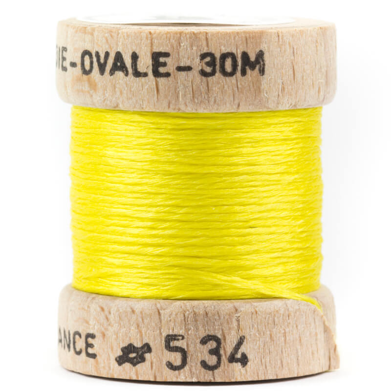 54 DEAN STREET OVAL PURE SILK FLOSS Yellow