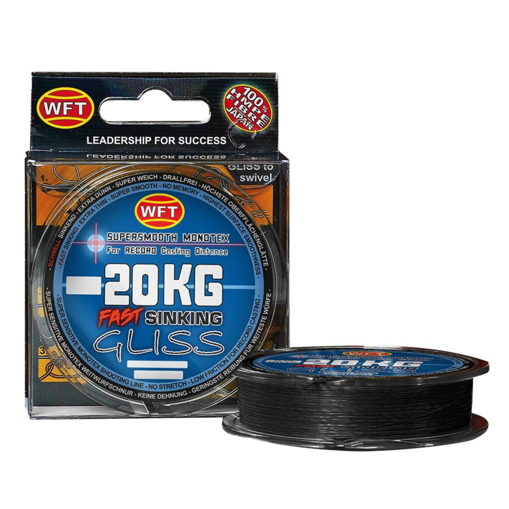 WFT GLISS FAST SINKING BLACK 300m