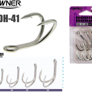 OWNER DOUBLE HOOK DH-41  #5/0