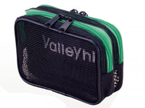 VALLEYHILL MESH POUCH L #GREEN