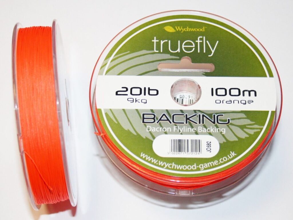 WYCHWOOD DACRON FLY LINE BACKING ORANGE