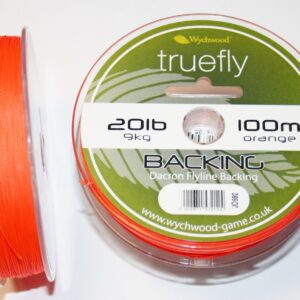WYCHWOOD DACRON FLY LINE BACKING ORANGE