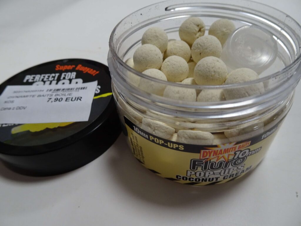 DYNAMITE BAITS FLURO POP-UPS COCONUT CREAM
