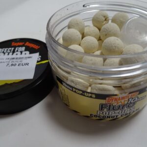 DYNAMITE BAITS FLURO POP-UPS COCONUT CREAM