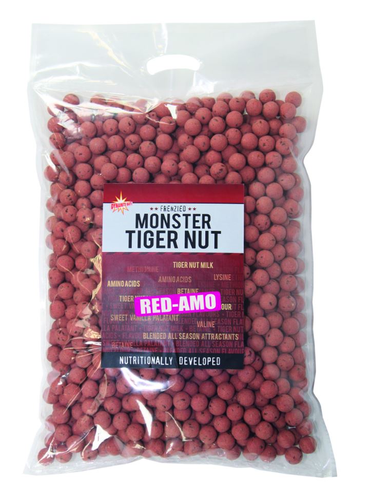 DYNAMITE BAITS BOILIE MONSTER TIGERNUT RED-AMO SHELF LIFE
