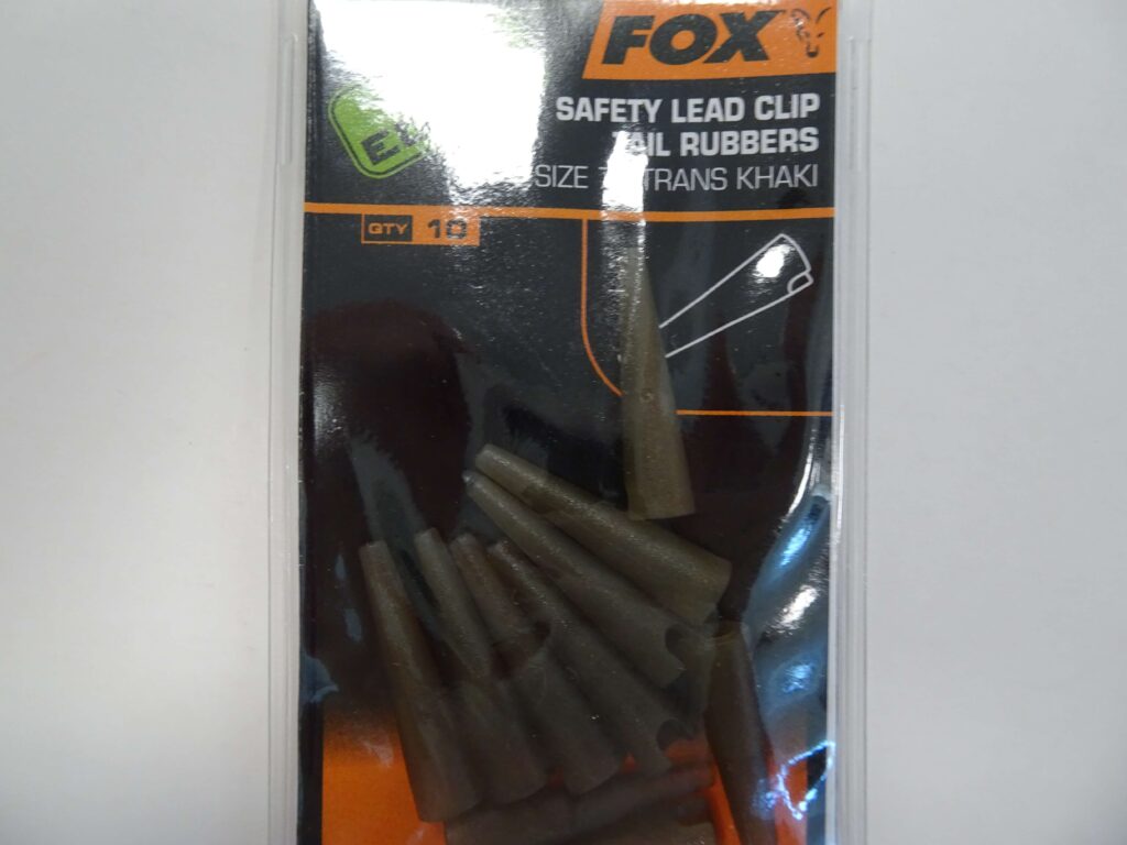 FOX SAFETY LEAD CLIP TAIL RUBBERS