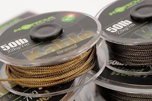 KORDA KABLE ADVANCED LEADCORE WEED 50lb 7m