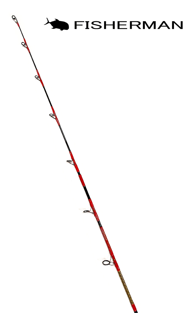 FISHERMAN GALOIS TRAVEL TUNA SPIN 753TL 3pc 20-140g PE3-6 (rdeč)