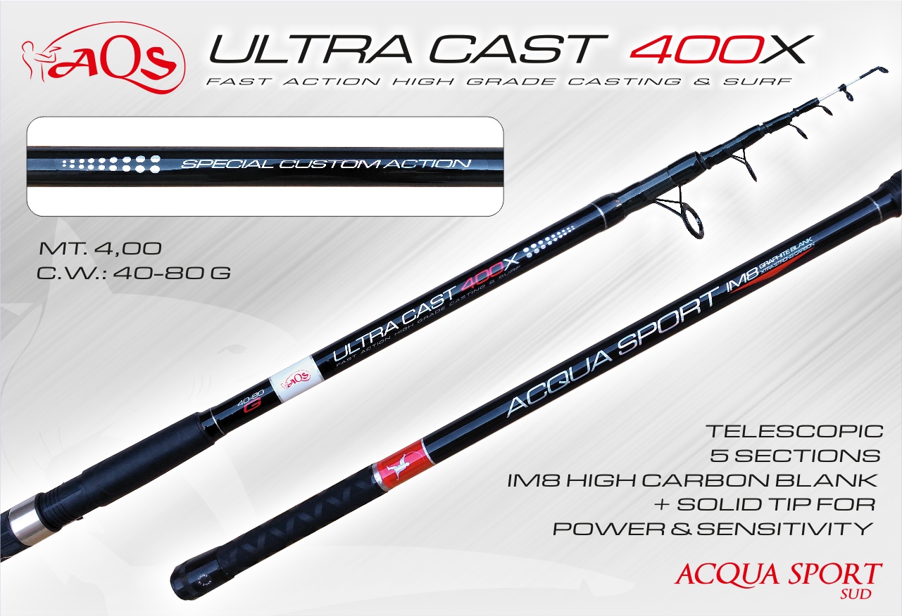 AQS ULTRA CAST 400CM 40-80G