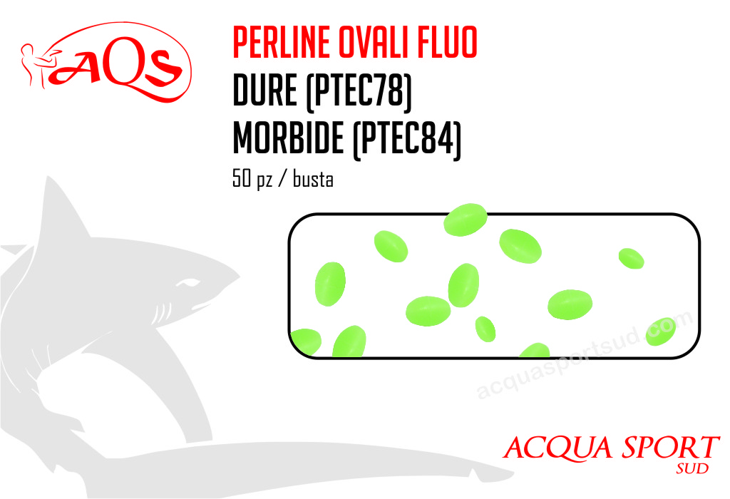 AQS SOFT OVAL BEADS GREEN