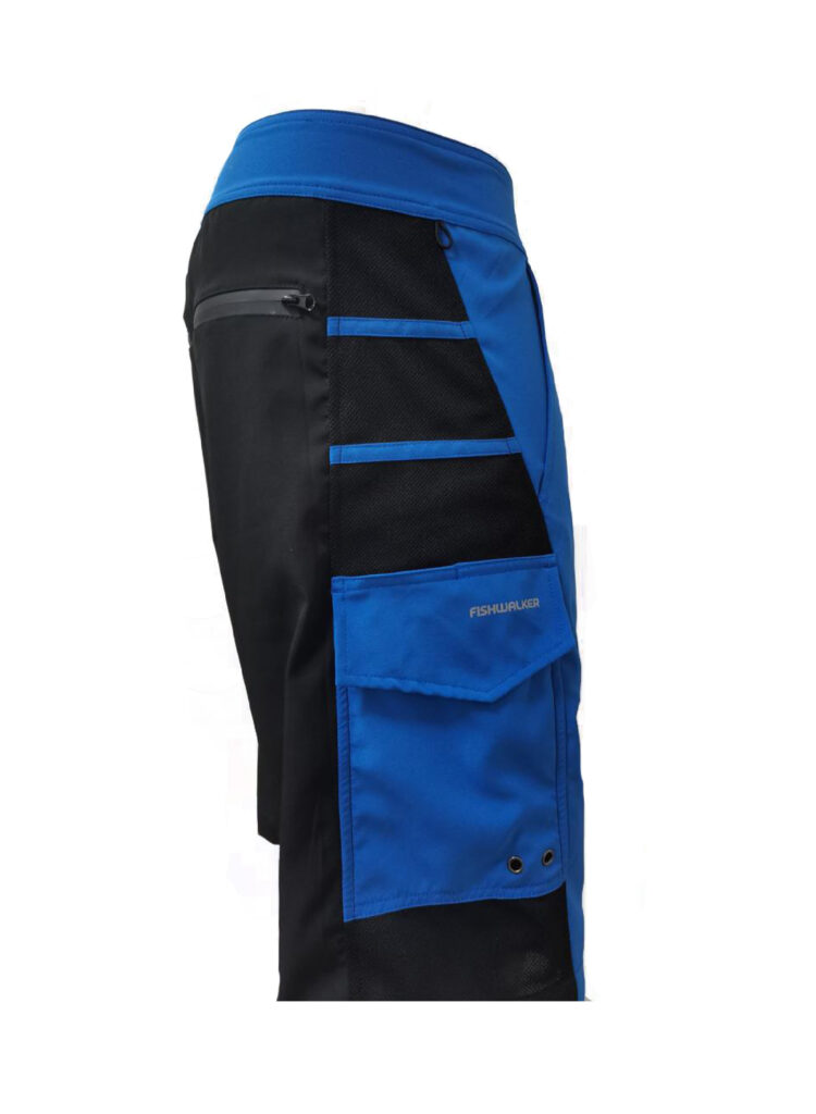 FISHWALKER PRO-FISHING SHORTS BLUE XXL